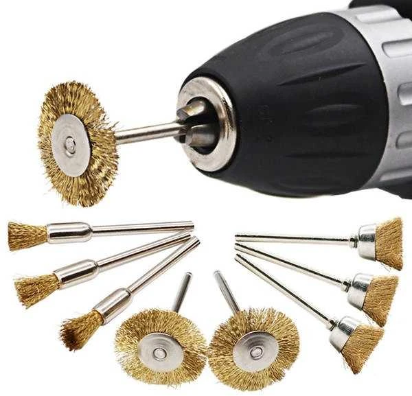 Oem Varinis vielinis šepetys šlifavimui 15 mm - dubuo - dremel, mini trintukas