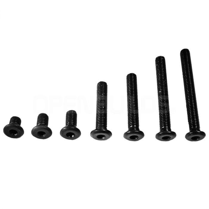 Grąžtas Oem Varžtų komplektas plokščia galvute 8mm ilgio 25 vnt
