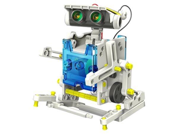 Velleman KSR13 - 14in1 robotų konstravimo rinkinys - maitinamas saulės energija