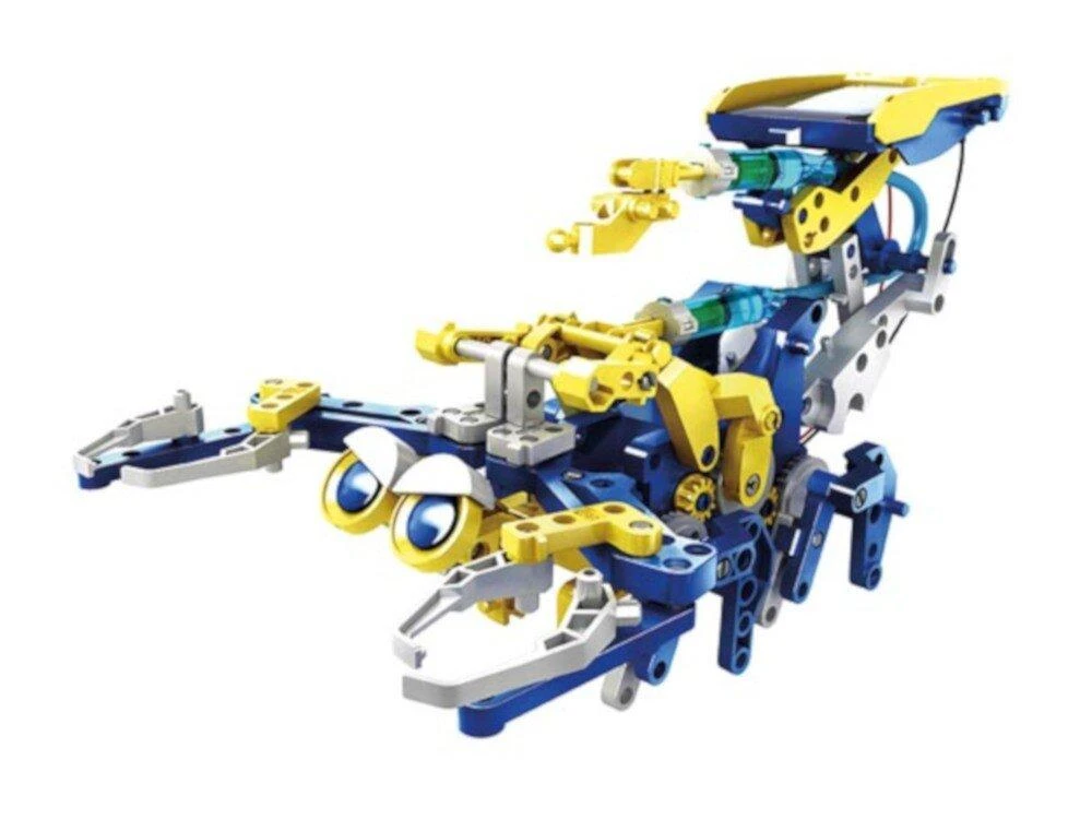 Velleman KSR17 - 12in1 robotų konstravimo rinkinys - maitinamas saulės energija