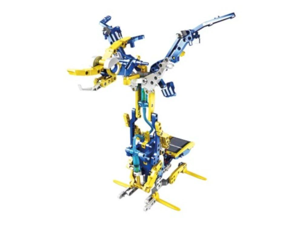 Velleman KSR17 - 12in1 robotų konstravimo rinkinys - maitinamas saulės energija