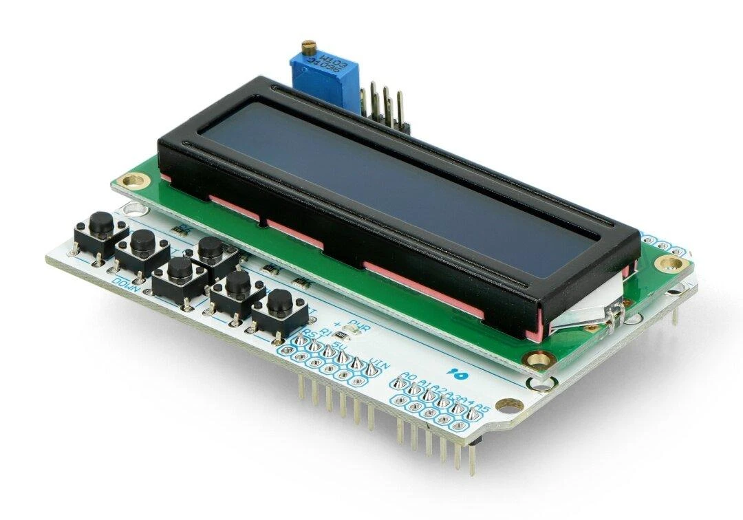 Oem Velleman WPSH203 LCD klaviatūros priedėlio ekranas - priedėlis, skirtas Arduino