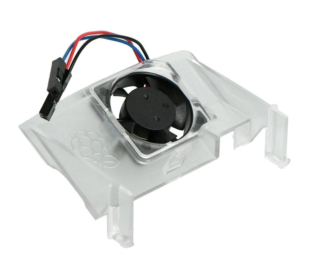 Ventiliatorius skirtas oficialiam Raspberry Pi 4B dėklui