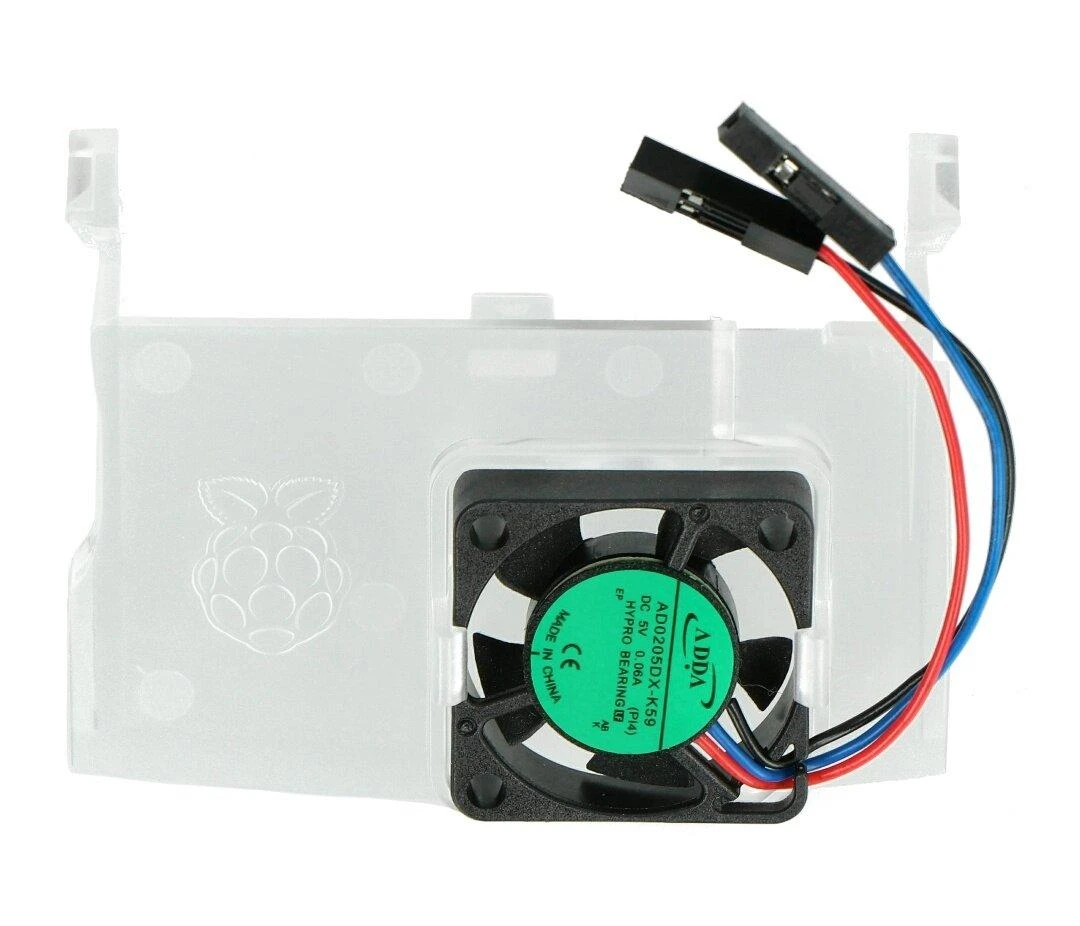 Raspberry Pi 4B aušinimo ventiliatorius su dangteliu