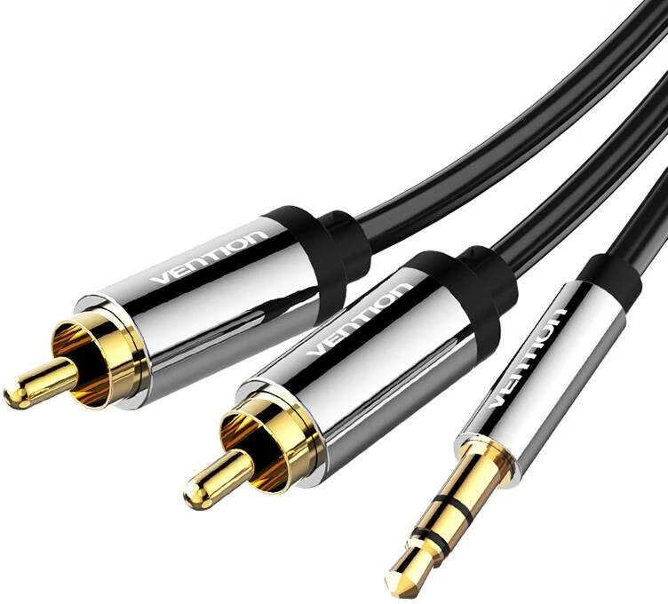 Vention 3.5 mm į RCA garso kabelis su metalinėmis jungtimis