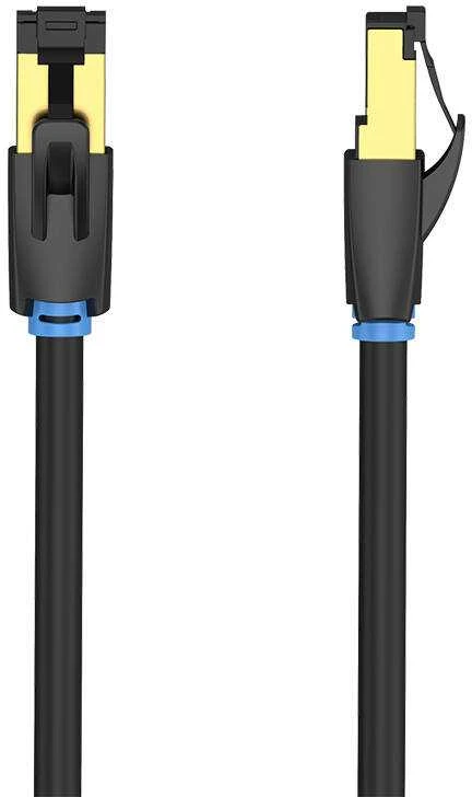 Vention 8 kategorija SFTP tinklo kabelio ventiliacija IKABI 3m Juodas