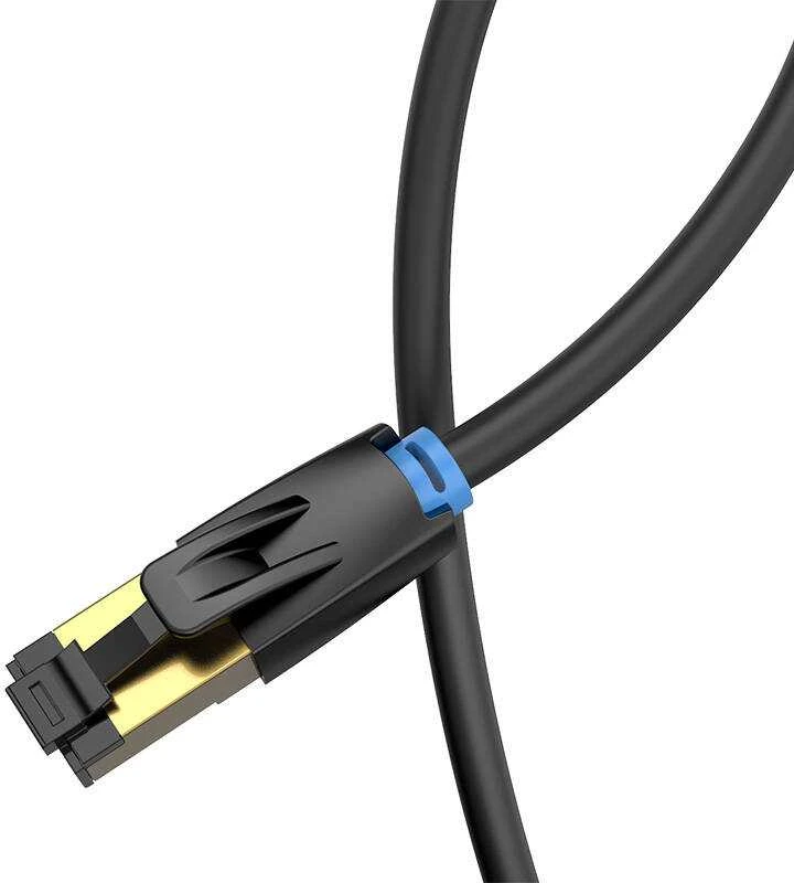 Vention 8 kategorija SFTP tinklo kabelio ventiliacija IKABF 1m Juodas
