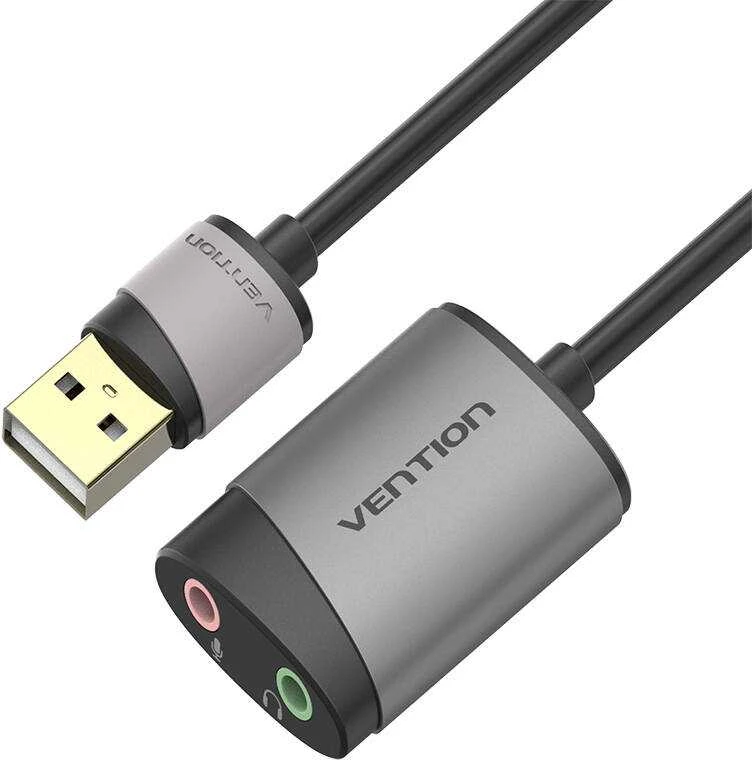 Vention USB garso adapteris su 3.5 mm jungtimis