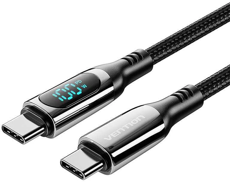 Vention TAYBAV USB 2.0 CC 100 W 5A 1.2M USB kabelis (juodas)