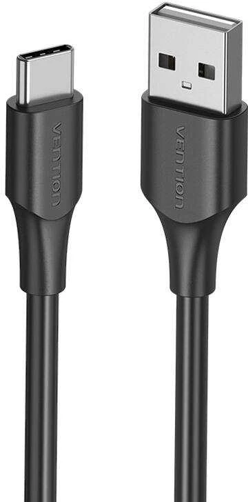 Vention USB 2.0 A į USB-C 3A kabelio ventiliacijos anga CTHBF 1 m juoda