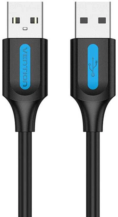 Vention USB 2.0 kabelis Ventiliacija COJBG 1.5 m juodas PVC