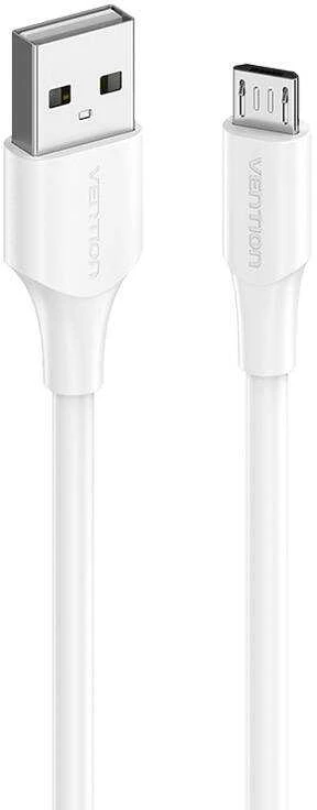 Vention USB 2.0 kištukas į mikro-B kištukas 2A 1.5 m ventiliacija CTIWG (balta)