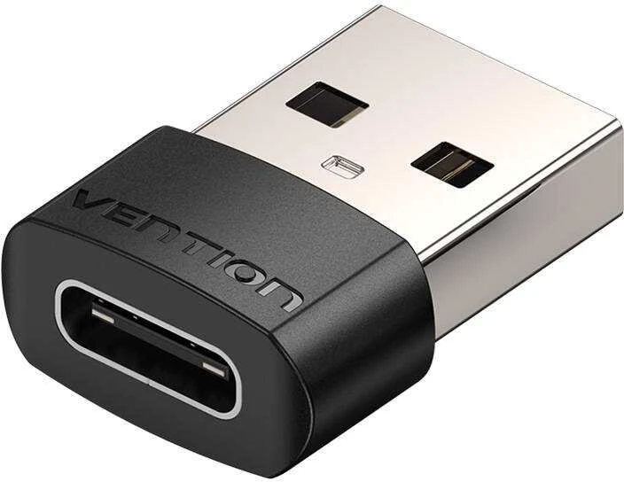 Vention USB-A į USB-C adapteris, kampinis vaizdas