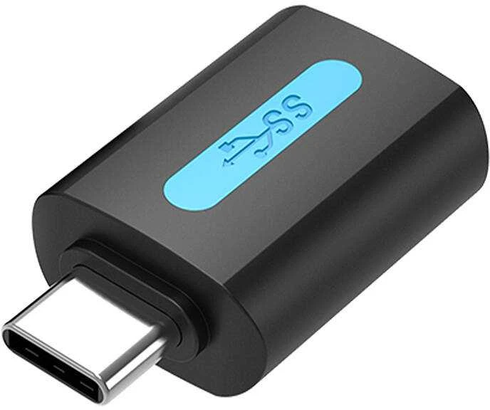 Vention USB adapteris CDUB0, USB-C kištukinis USB 3.0 lizdas (juodas)