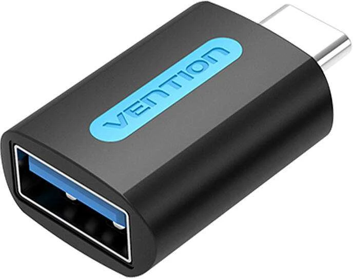 Vention USB adapteris CDUB0, USB-C kištukinis USB 3.0 lizdas (juodas)