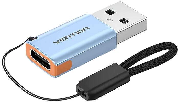 Vention USB-A į USB-C adapteris su virvele