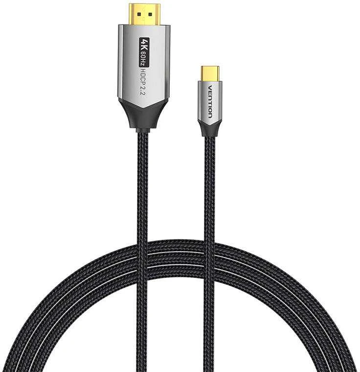 Vention USB-C į HDMI laidas su 4K 60Hz jungtimis