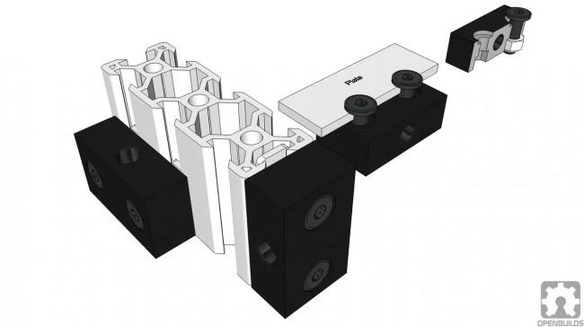 Grąžtas Oem Veržlės blokas – skirtas 8 mm ACME srieginiam strypui TR8x8