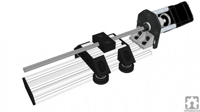 Grąžtas Oem Veržlės blokas – skirtas 8 mm ACME srieginiam strypui TR8x8