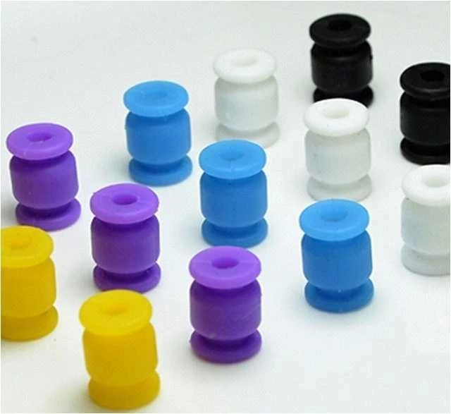 Oem Vibracijos izoliatorius 13mm/9mm - silikonas - juodas - vibracijos slopintuvas, slopintuvas, amortizatorius - 1 vnt