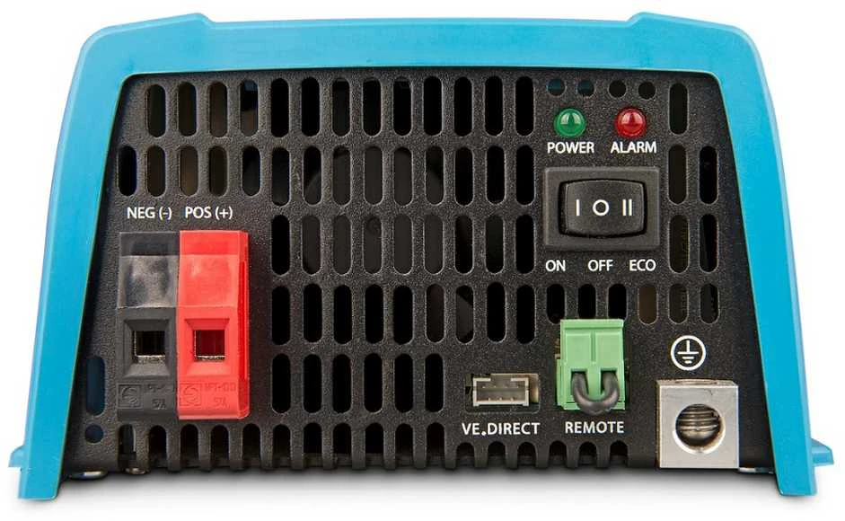 Victron Energy Įtampos keitiklis Phoenix 12Vdc/230Vac 375VA 300W(700W) su sinusine išėjimo įtampa, VE.Direct, SCHUKO