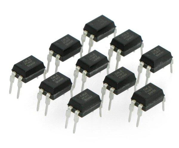 PC817 optronai, 10 vienetų rinkinys