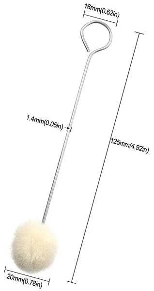 Oem Vilnos aplikatorius dažams ir klijams - 125 mm - šepetys gruntui