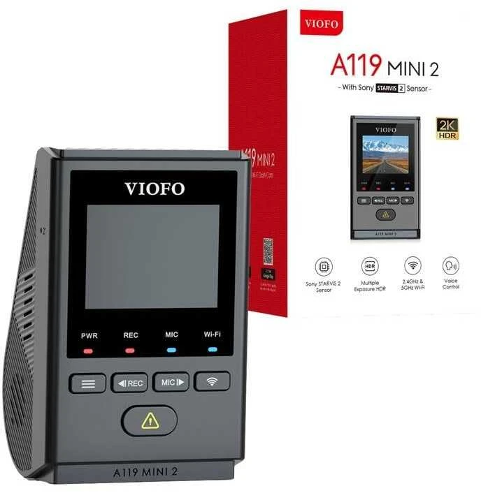 VIOFO A119 MINI 2-G GPS maršruto registratorius