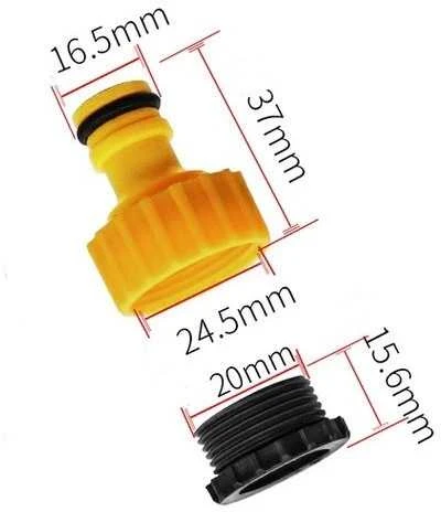 Oem Vožtuvo jungtis - 1/2 "3/4" - čiaupo jungtis