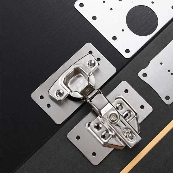 Oem Vyrių remonto plokštė 90x47mm be skylės - 1mm plokštė - baldų vyrių remontas