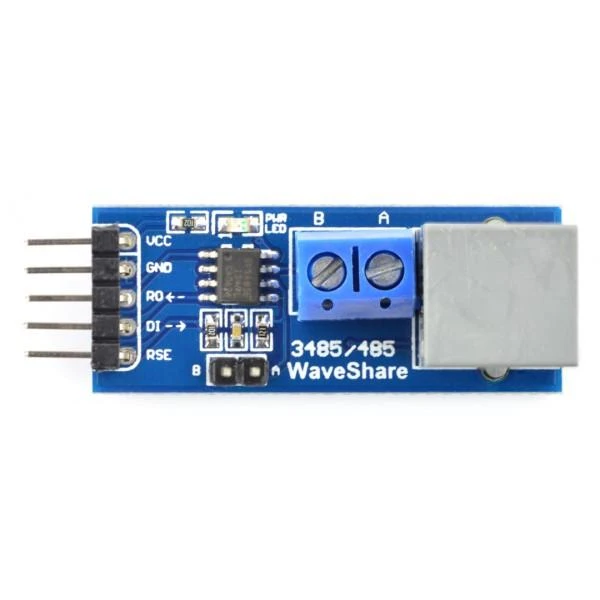 Waveshare 4777 UART į RS485 keitiklio modulis iš viršaus
