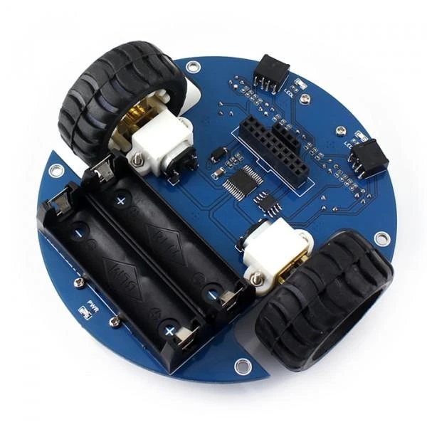 Waveshare AlphaBot2 - Ar Acce Pack - 2 Ratų Roboto Važiuoklė su Jutikliais DC Varikliais ir OLED Ekranu