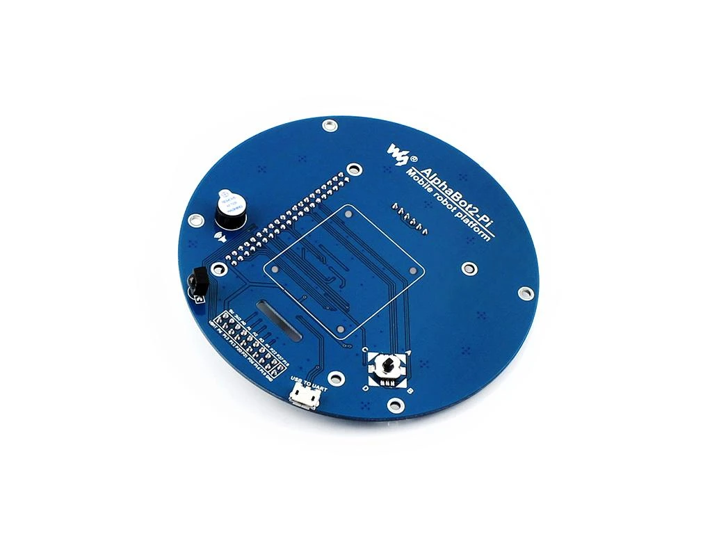 Waveshare AlphaBot2 - Pi Acce Pack - 2 Ratų Roboto Važiuoklė DC Varikliais ir Kamera