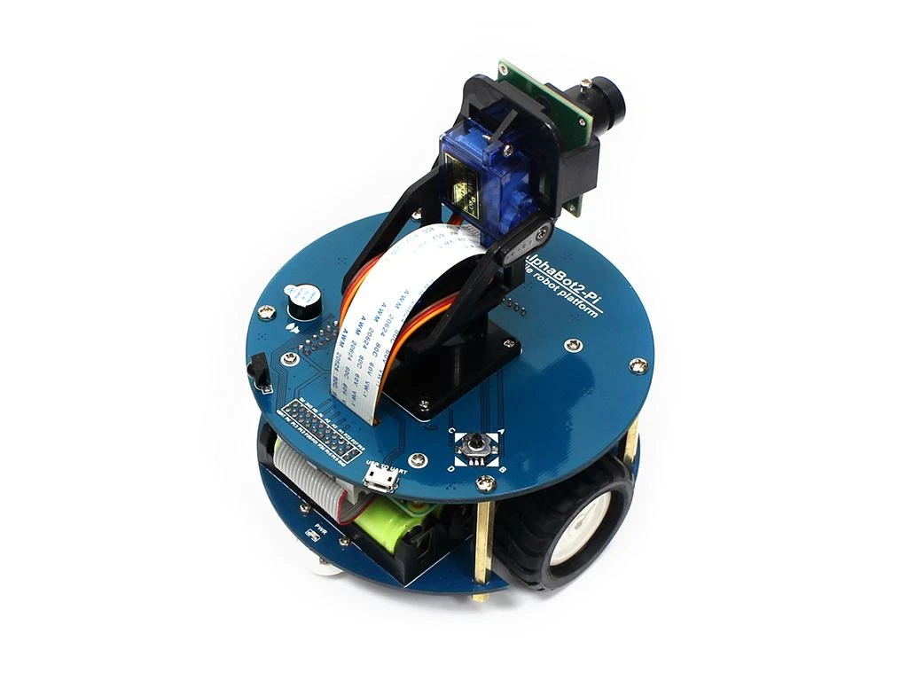 Waveshare AlphaBot2 - Pi Acce Pack - 2 Ratų Roboto Važiuoklė DC Varikliais ir Kamera
