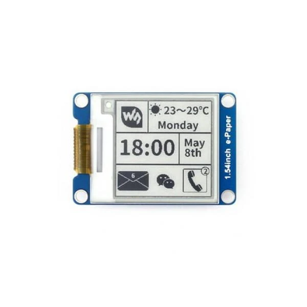 Oem Waveshare E-paper Ekranas E-Ink 1.54