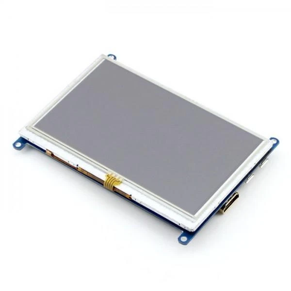Oem Waveshare Jutiklinis Varžinis Ekranas Raspberry Pi Mikrokompiuteriui - LCD TFT 5"