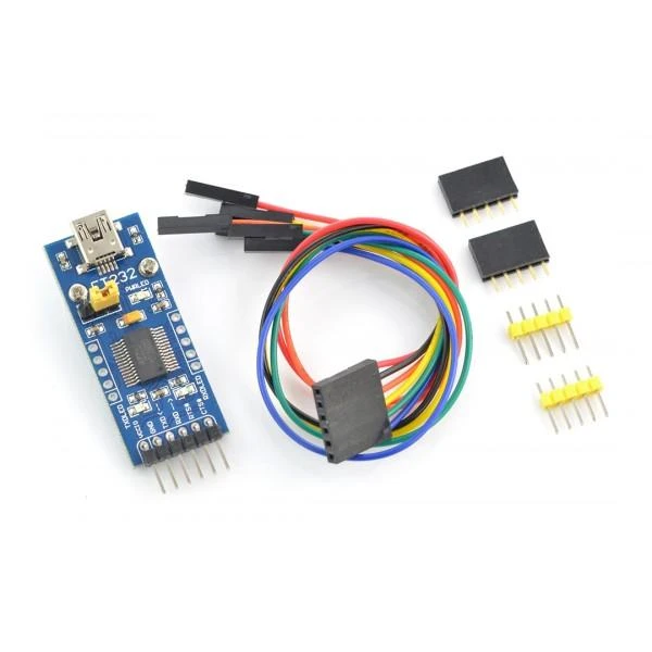 USB-UART keitiklio komplektas su laidais