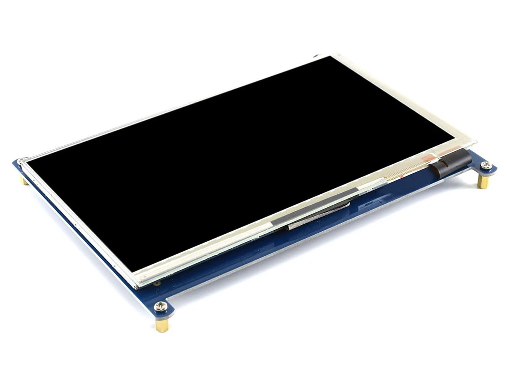 7 colių IPS ekranas su atraminėmis kojelėmis Raspberry Pi