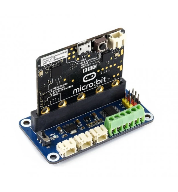 Waveshare variklių ir servo valdymo modulis Micro:bit 6V - 12V
