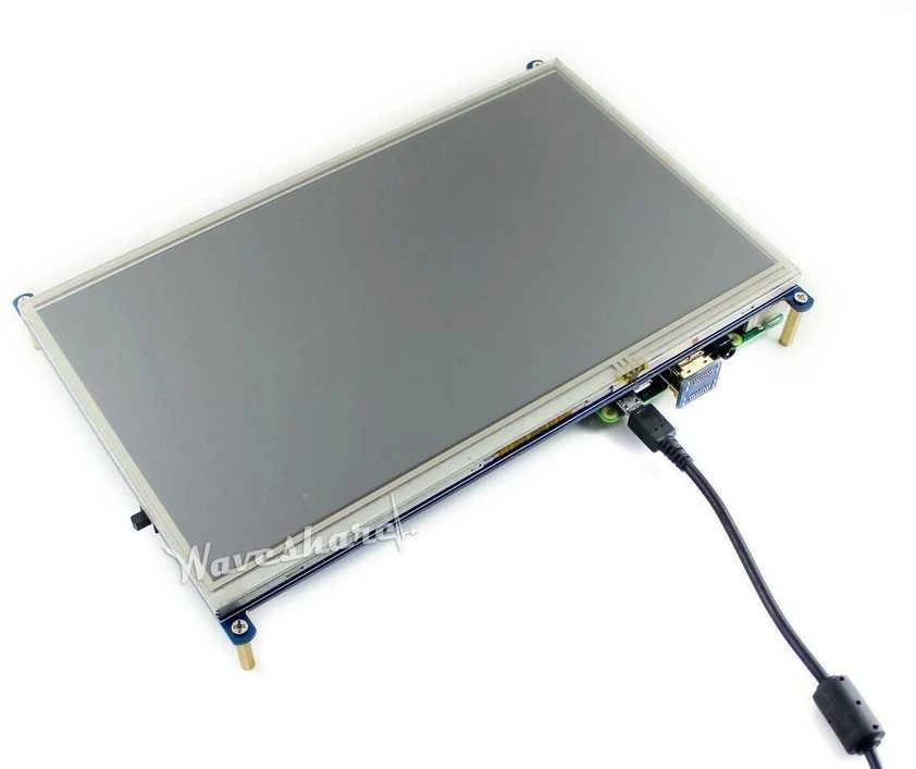 Waveshare 10.1 colių LCD jutiklinis ekranas su USB jungtimi