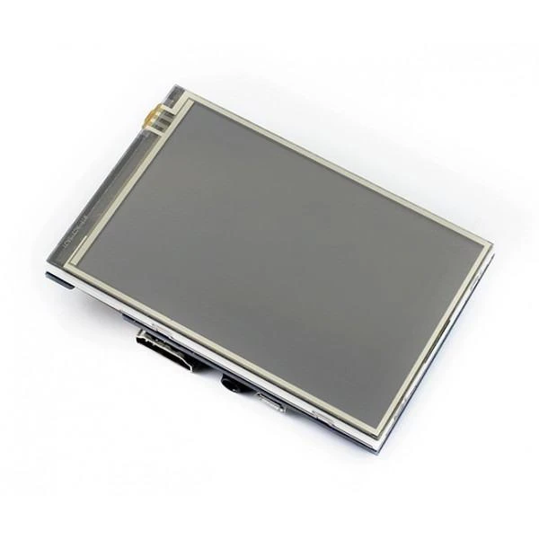 Waveshare Varžinis lietimui jautrus ekranas Raspberry Pi mikrokompiuteriui - LCD IPS 3.5