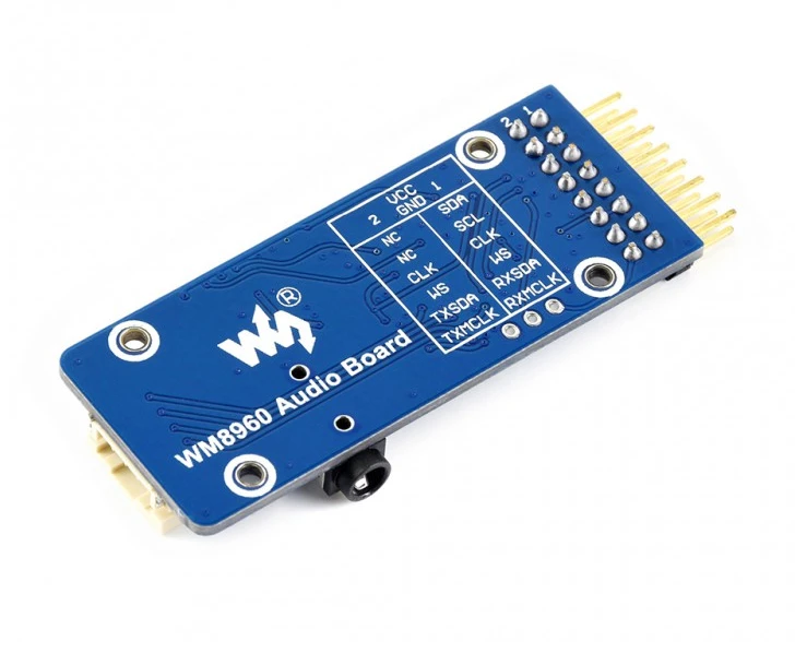Oem Waveshare WM8960 Stereo kodekas garso modulis I2C 3.3V 3.5mm WAV