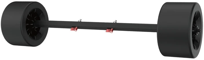 WAYDOO EVO 90L Mover-S lentų transportavimo ratukų rinkinys