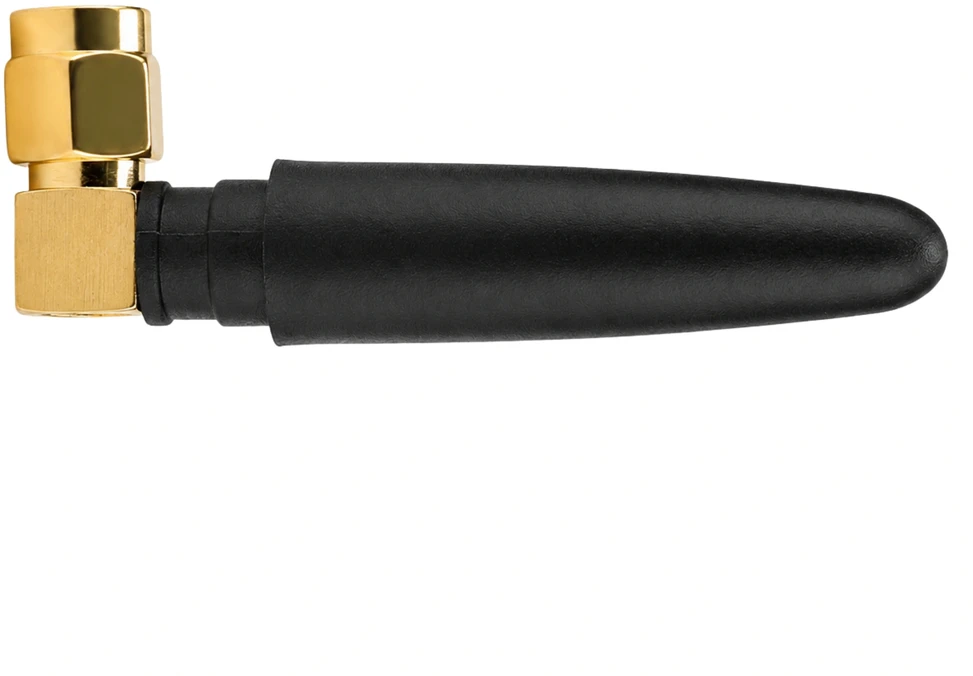 WiFi Bluetooth ZigBee antena 2.4 GHz RP-SMA kištukas, 2.5 dBi, stačiu kampu