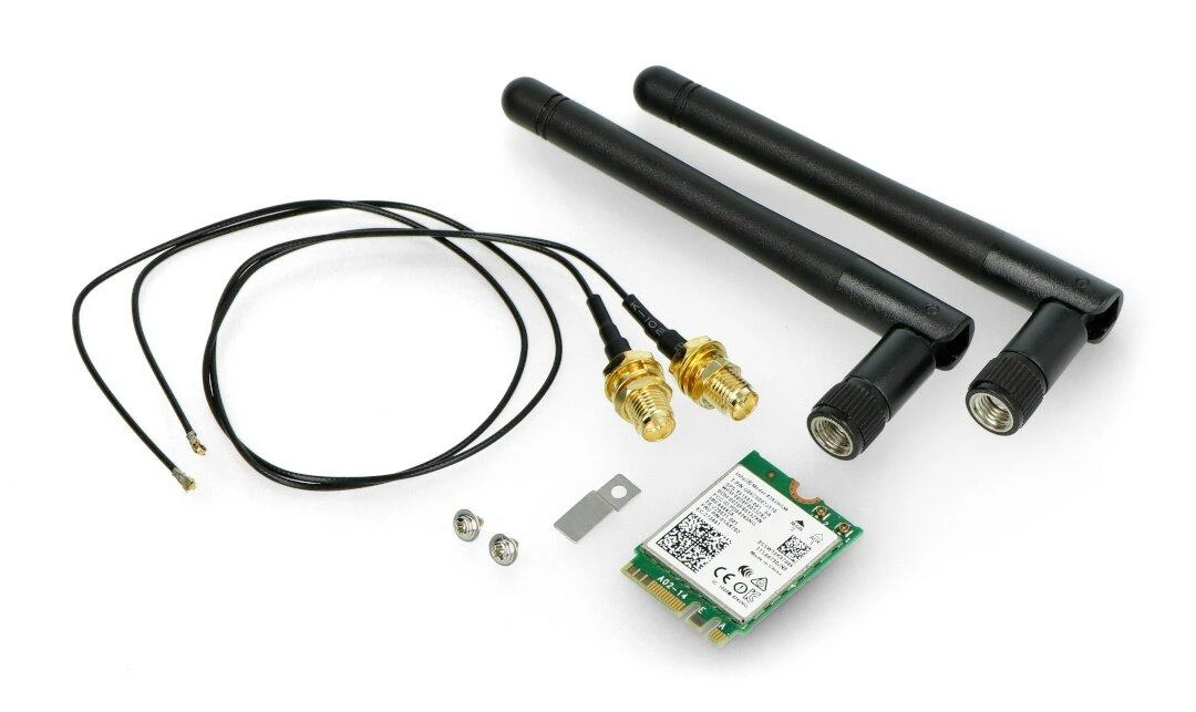 WiFi tinklo plokštė Intel 8265AC, skirta Nvidia Jetson Nano