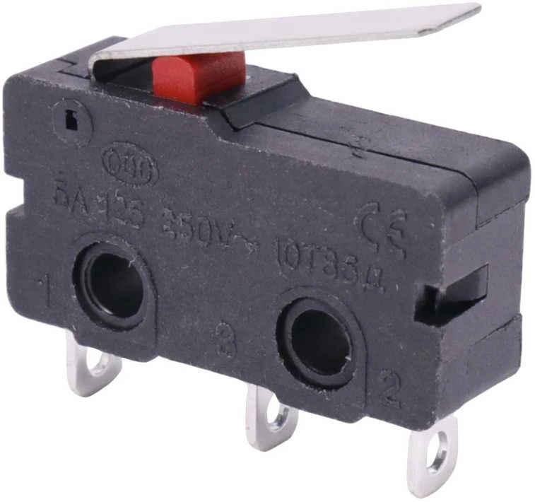 WK615 mikro jungiklis su 55 mm svirtimi