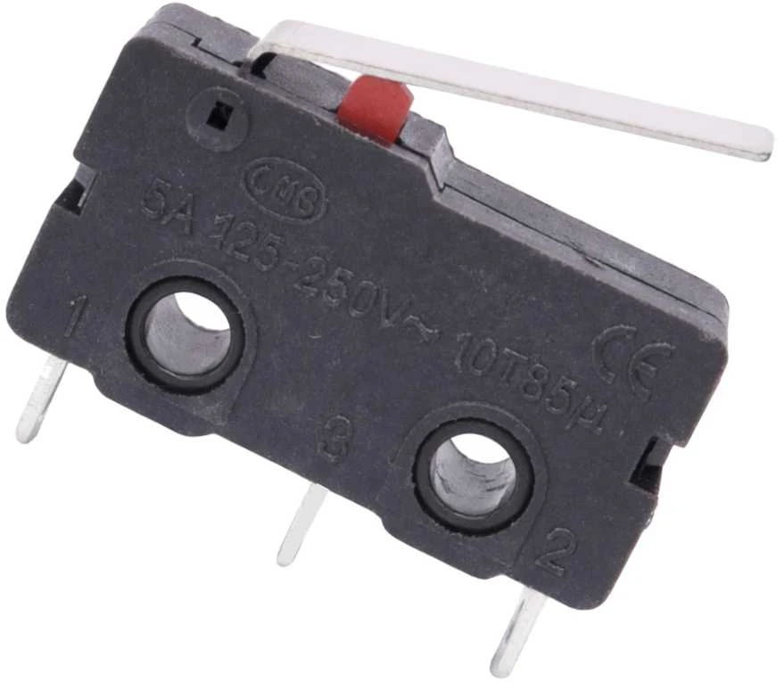 WK615 mikro jungiklis su 55 mm svirtimi