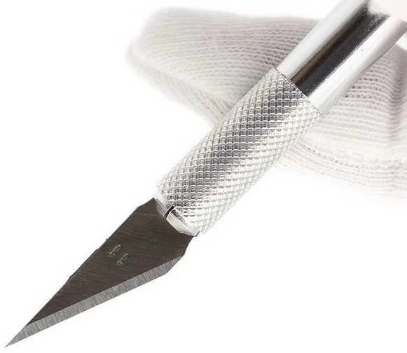 Oem WLXY 7307 modeliavimo peilis - aliuminio tikslus peilis, skalpelis - atsarginiai peiliukai