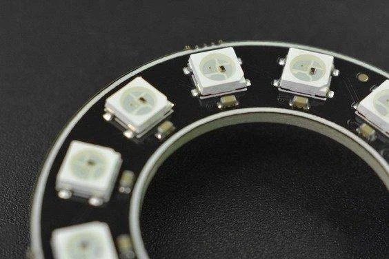 Raspberry WS2812-12 RGB LED diodų žiedas - DFRobot DFR0888-12