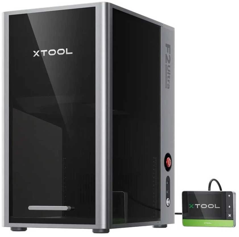 xTool F2 Ultra lazerinis graviruoklis su valdymo pultu